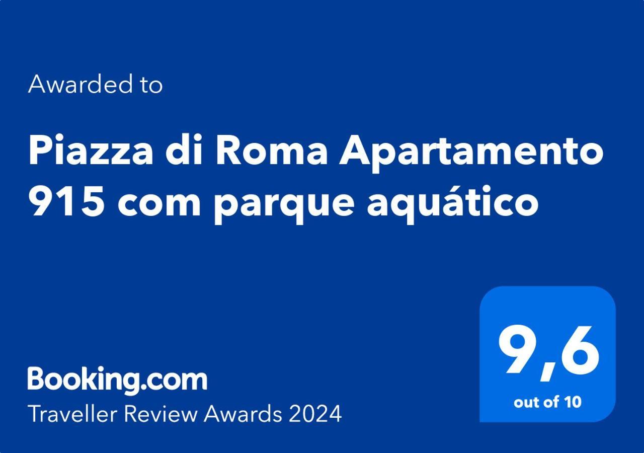 Piazza Di Roma Apartamento 915 Com Parque Aquatico كلدس نوفاس المظهر الخارجي الصورة